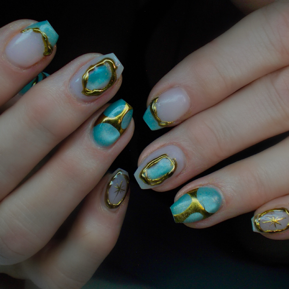 Structured Gel Manicure at ZNailZ in Las Vegas, NV