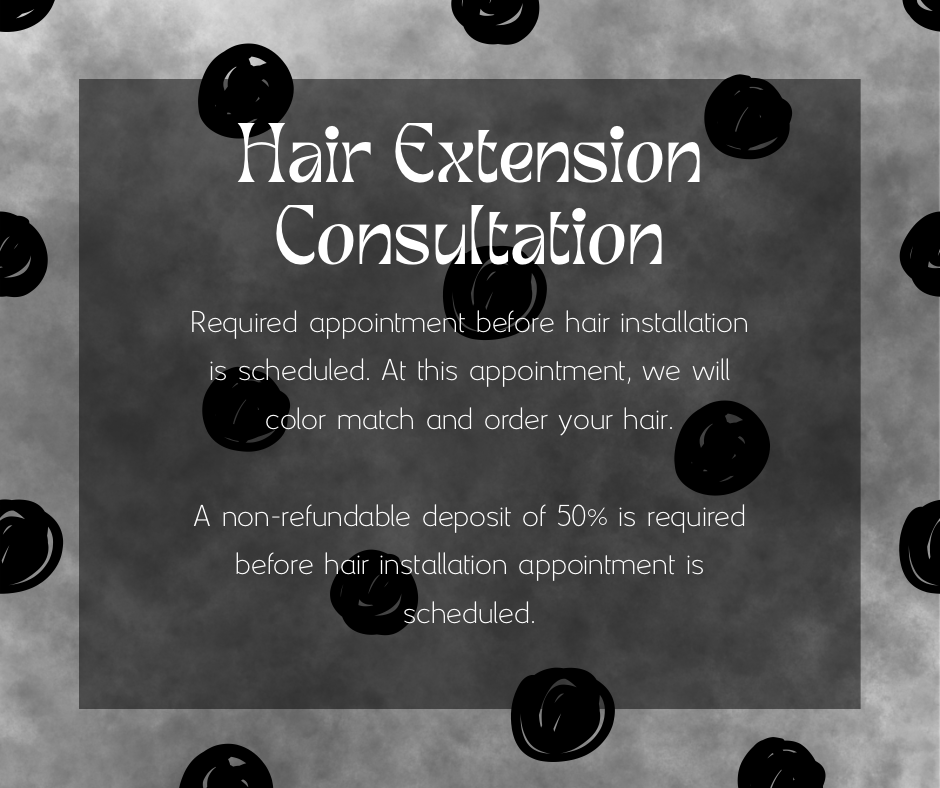 Hair Extension Consultation