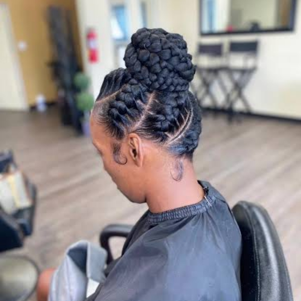Goddess Braids at Vanité Hair Studio in Colonie, NY