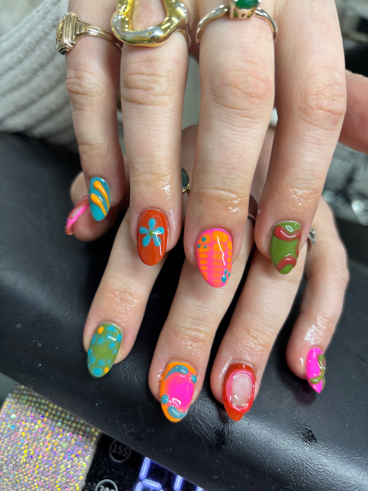builder gel manicure 🩷