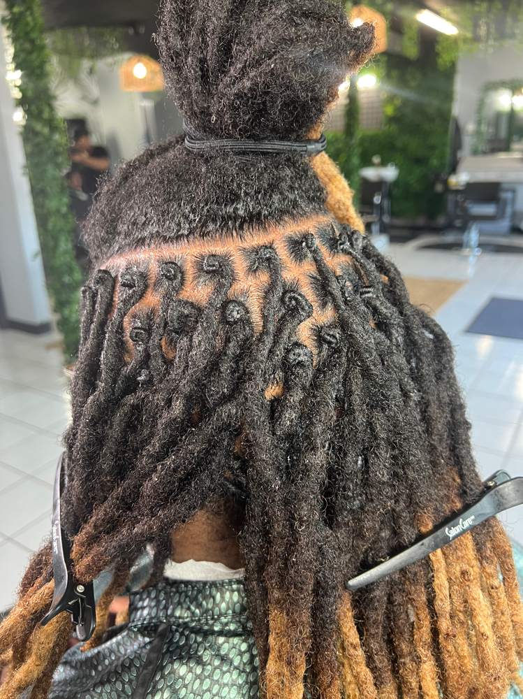 Loc Re-twist at ToyaDee   TheStylist at Salon Forty-One in Cincinnati, OH