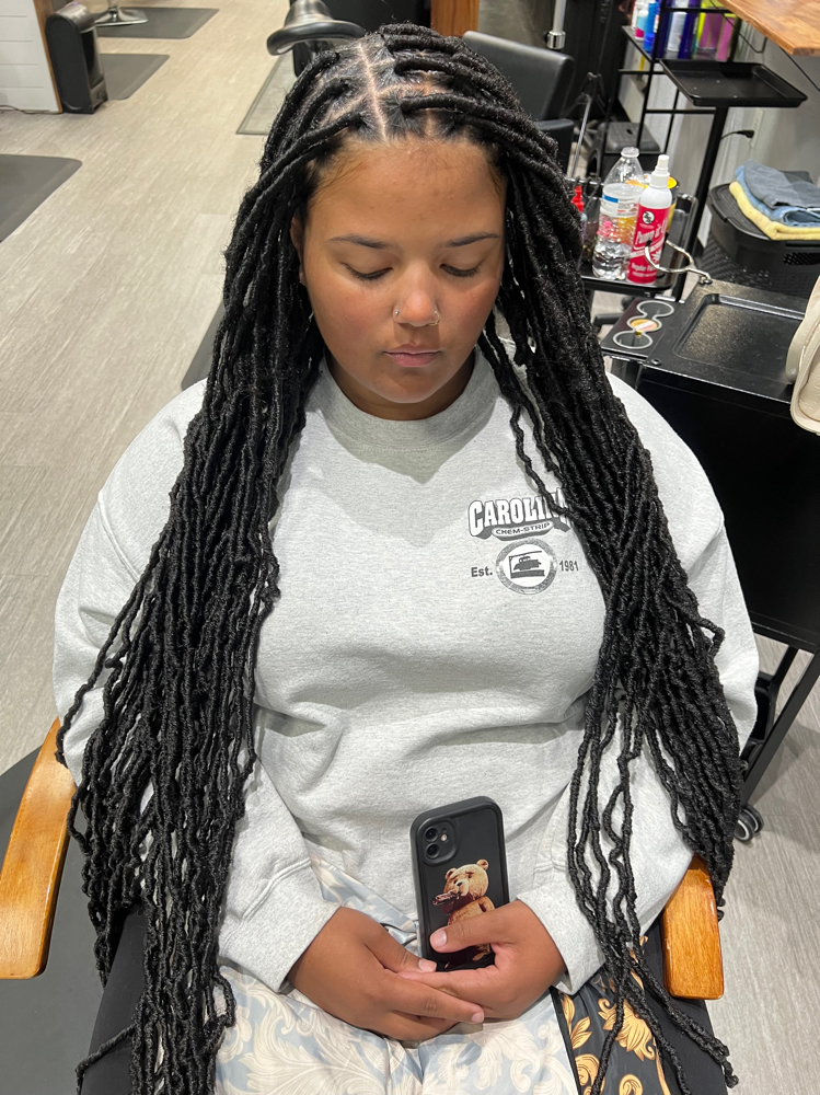 Faux Locs Hairstyle