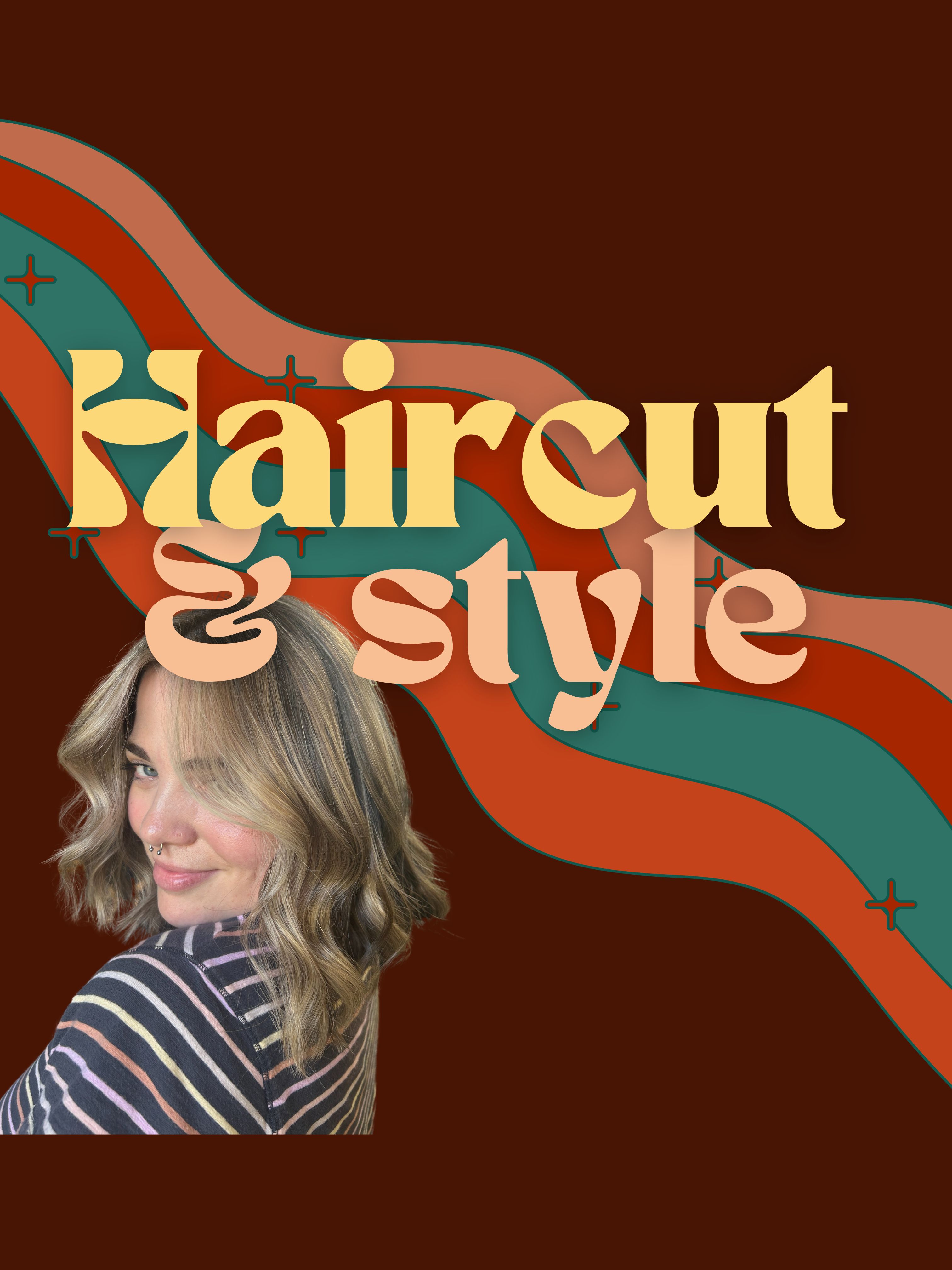 Haircut and style