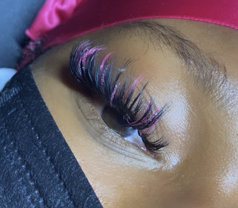 GLITTER lashes💋