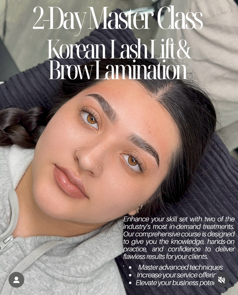 2 Day Brow & Lash Masterclass at KB Lxsh in San Jose, CA