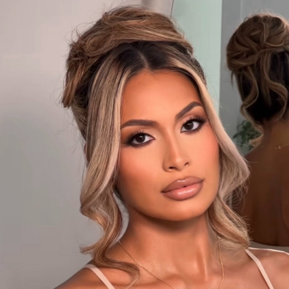 hairstyling add-on at glambyleanna x soleilstudio in Suwanee, GA