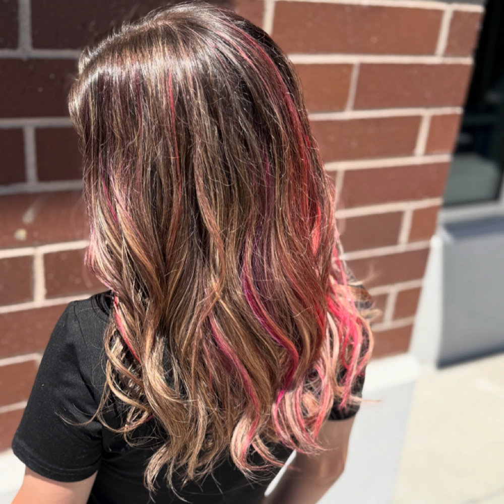 Partial Highlight/retouch at Hair with Harley in Jerome, ID