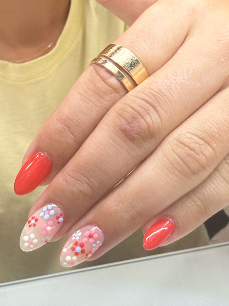 Design Per Nails at Dominican beauty salon by alma in Miami, FL