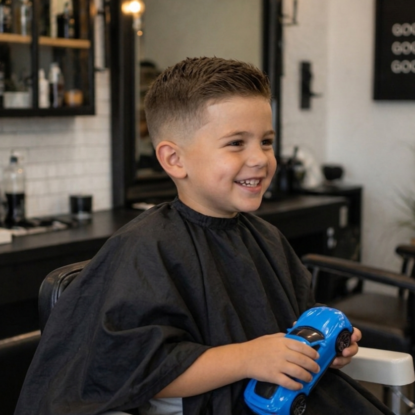 Kids Cut at Hair Designs by Jessica in Cary, NC