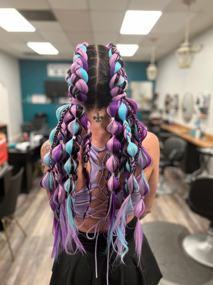 Feed In Braids