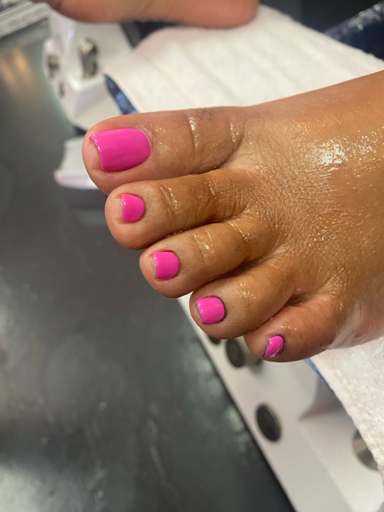 Gel Polish Add-on (pedicure)