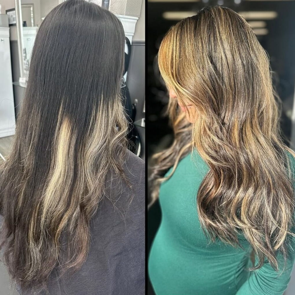 Color Correction, Cut, Style at Monica inside (Color Me Sam) in San Antonio, TX