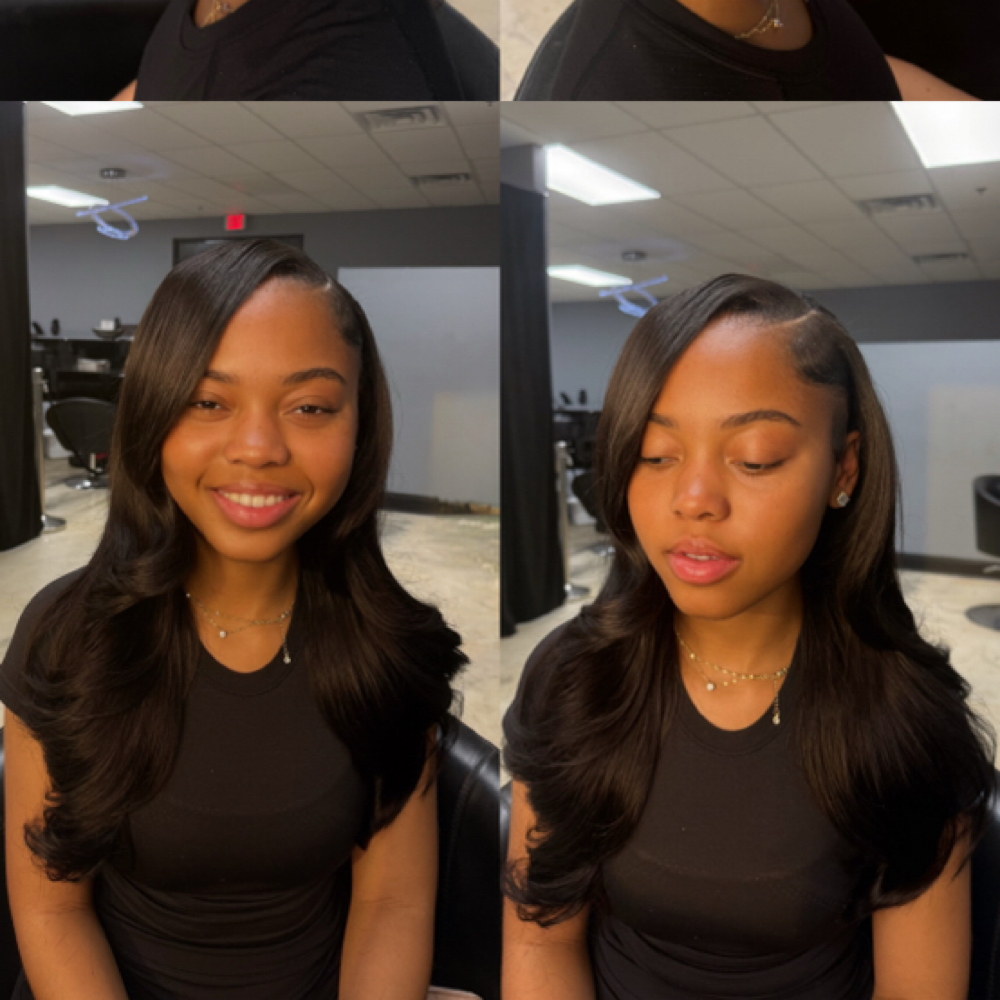 Traditional Sew In (Leave Out) at Queen’s Crown Hair in New Orleans, LA