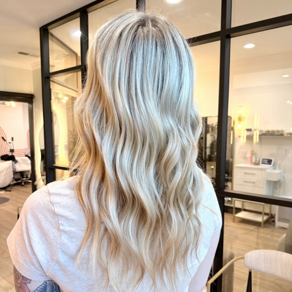 Full Blonding at KC Beauty Bar in Overland park, KS