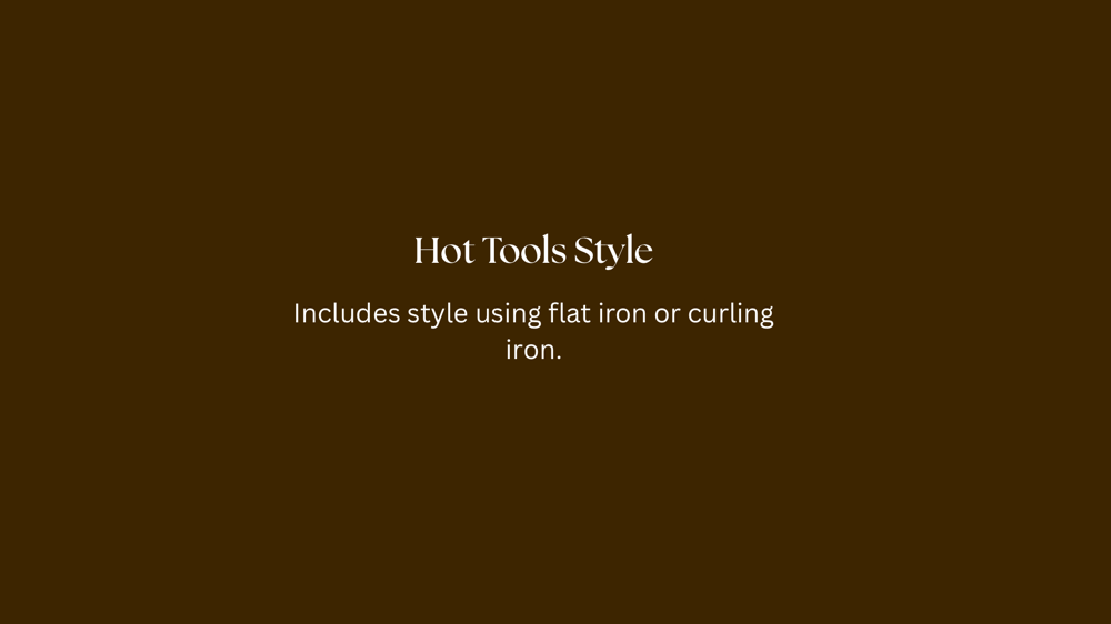 Hot Tools Style at Wild Honey Studio in Sioux Falls, SD
