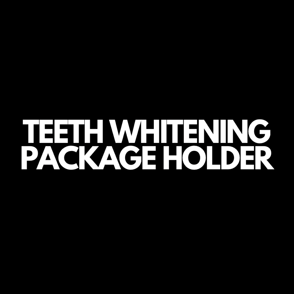 15m Teeth Whitening-Package Holders