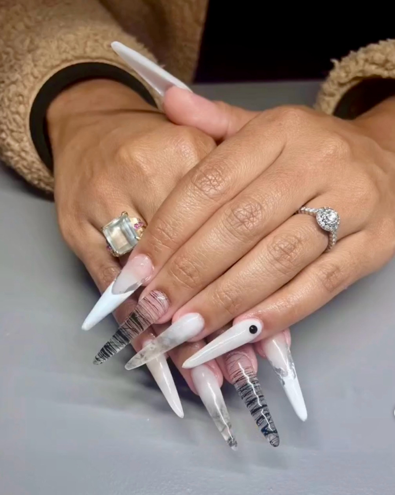 Acrylic XLong Full Set