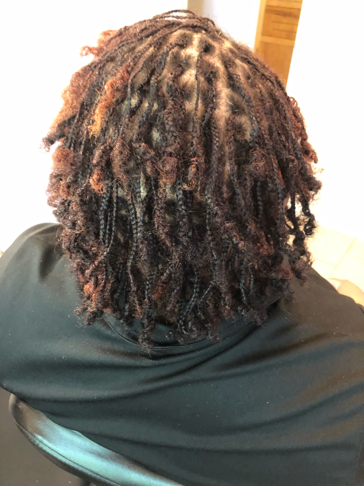 Braidless Locs