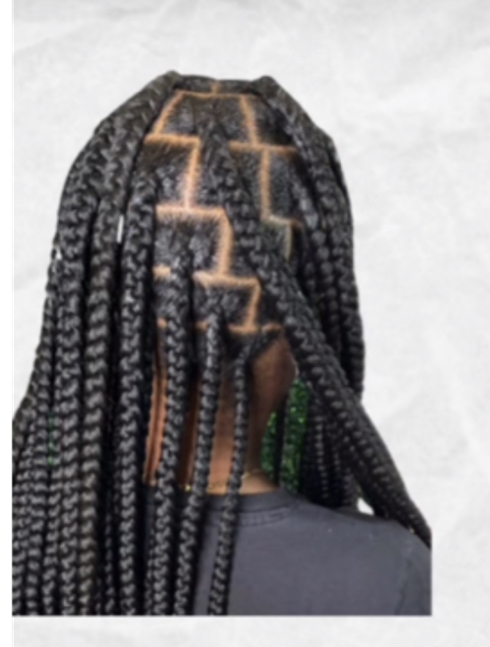 KnotLess Large Braids w/hair