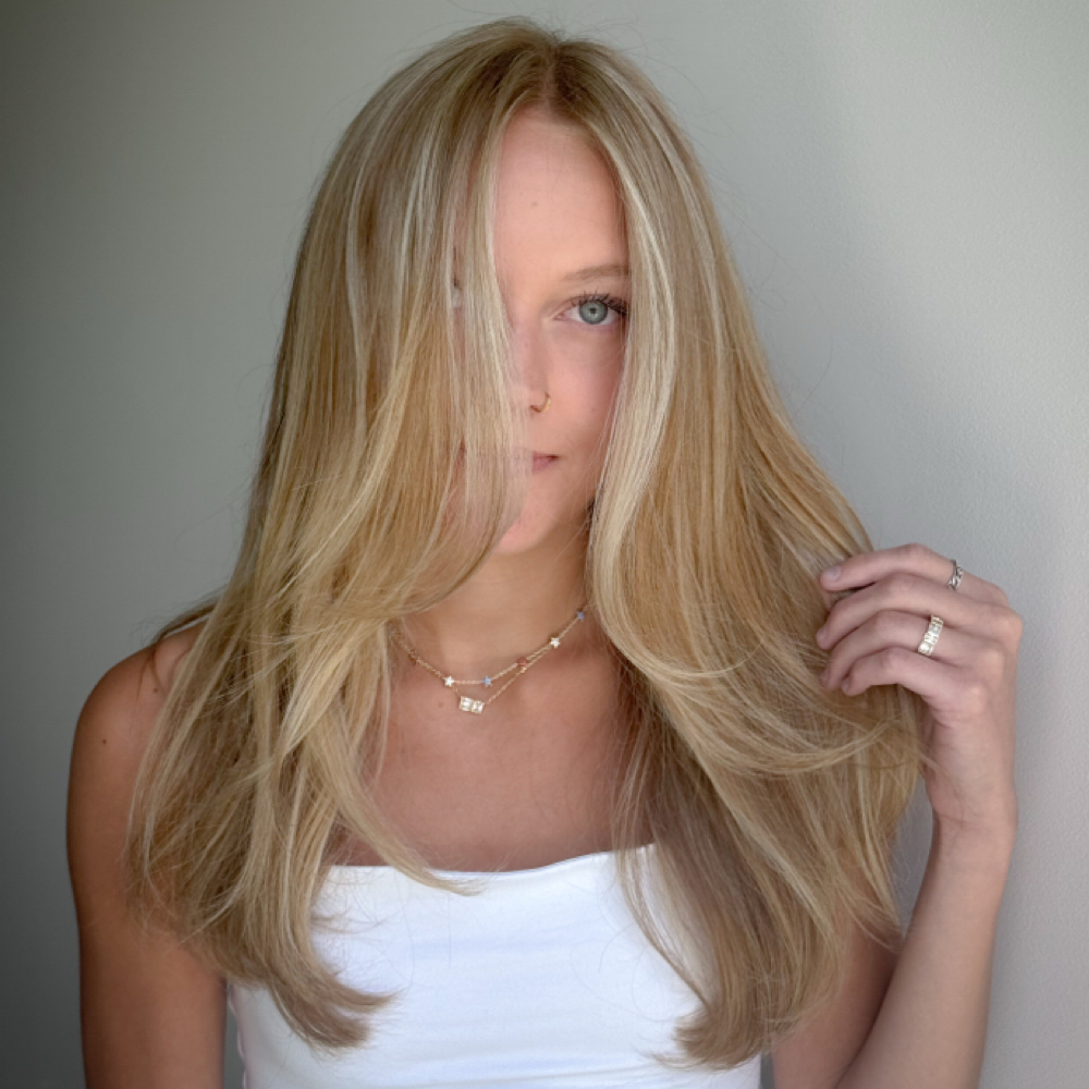 Partial Balayage at The Glam Haus in Reno, NV