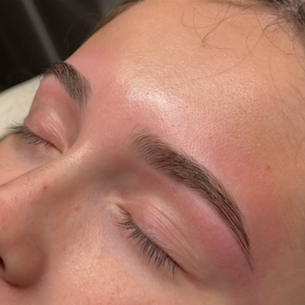New Client Brow Shaping at Julie’s Brow Café in Newcastle, OK