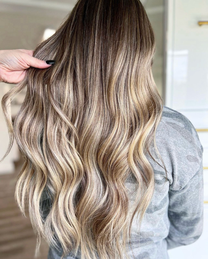 Balayage + Blowout