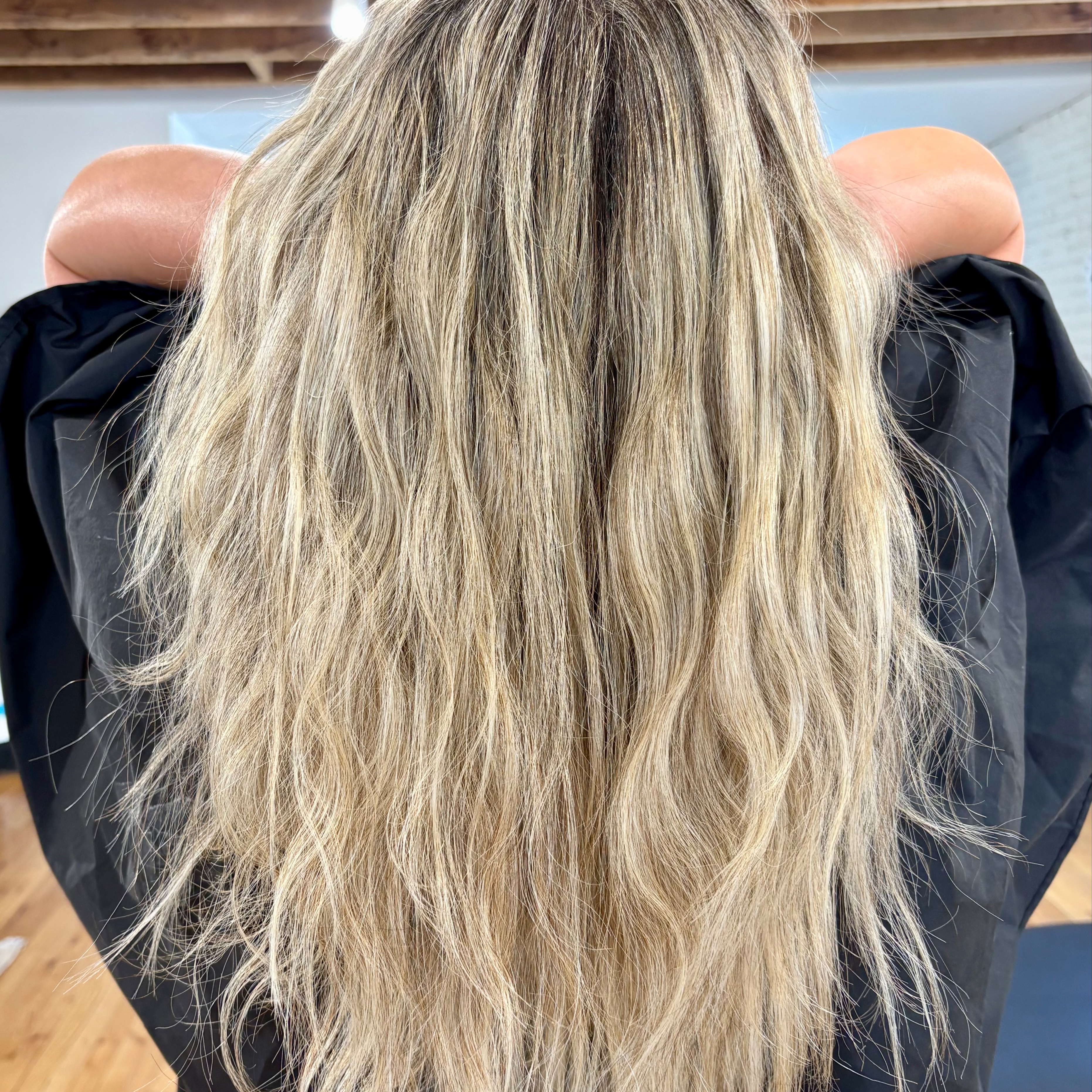 Max Blonding at Melt and Tone Hair Studio in Boulder, CO