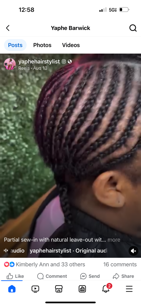 Braid Down at Innovative Hair Studio in Cincinnati, OH