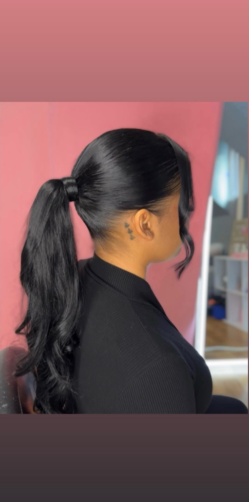 Low/High Wave Pony (hair included)