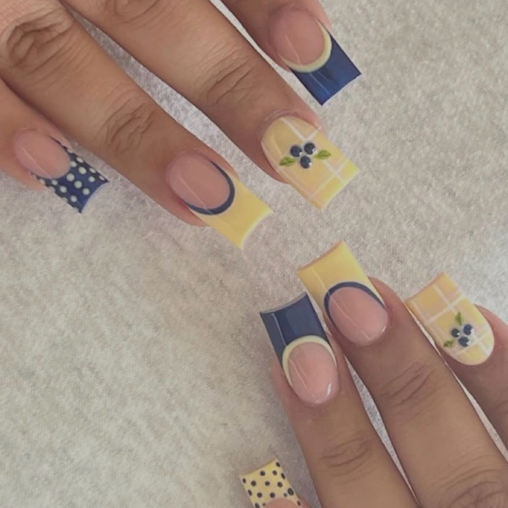 Short - Medium Acrylic Nails at P.S. Beauty in Dekalb, IL