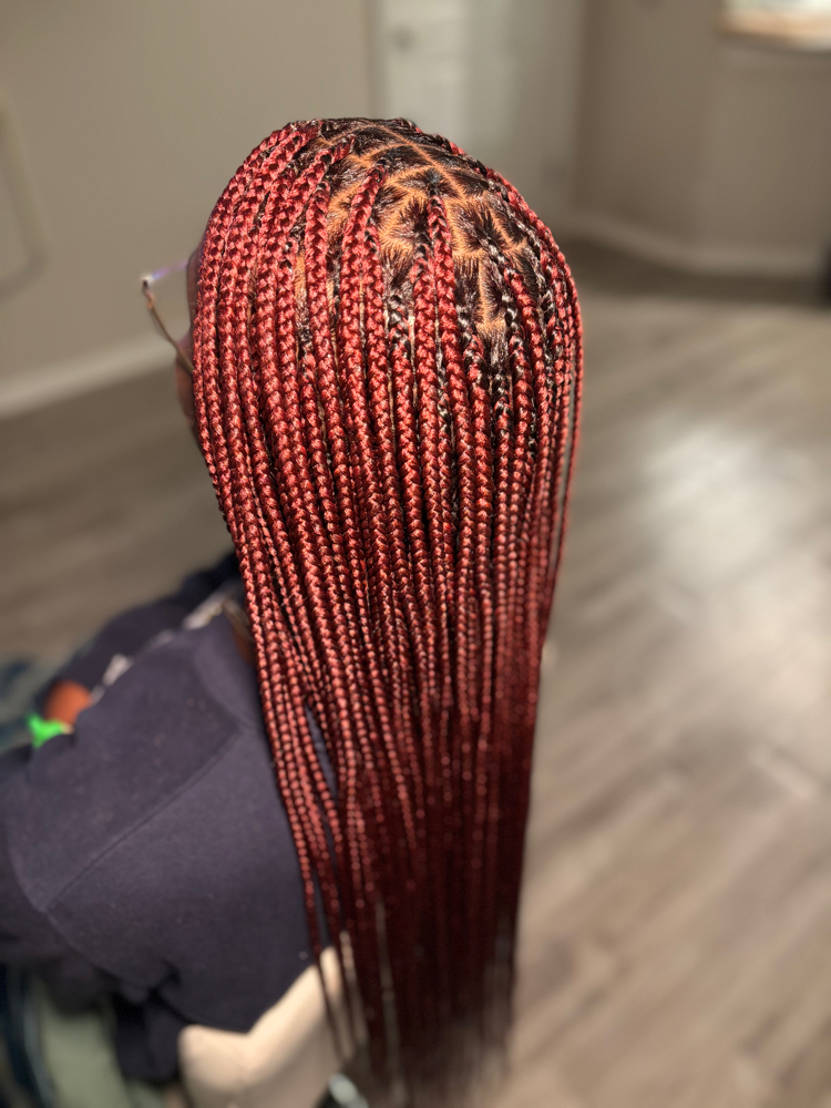 Small knotless Braids at Crowned by Lexx in Gpt/Biloxi, MS