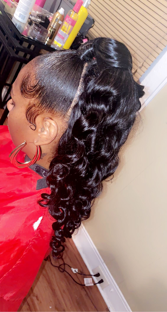 1/2Up 1/2Down Quick Weave