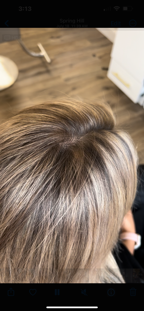 Partial Teasylight Blonding