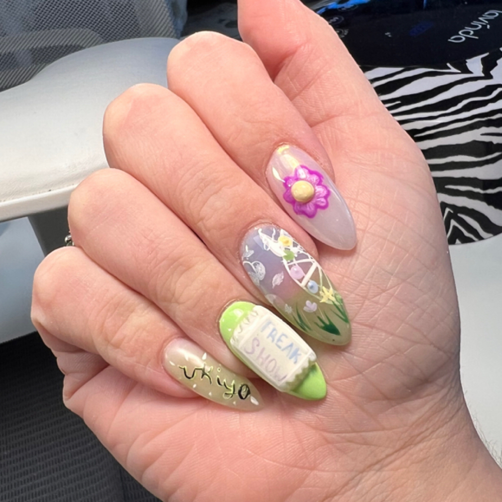 Nail Art Tier 4 at Ukiyo Nails in McMinnville, TN