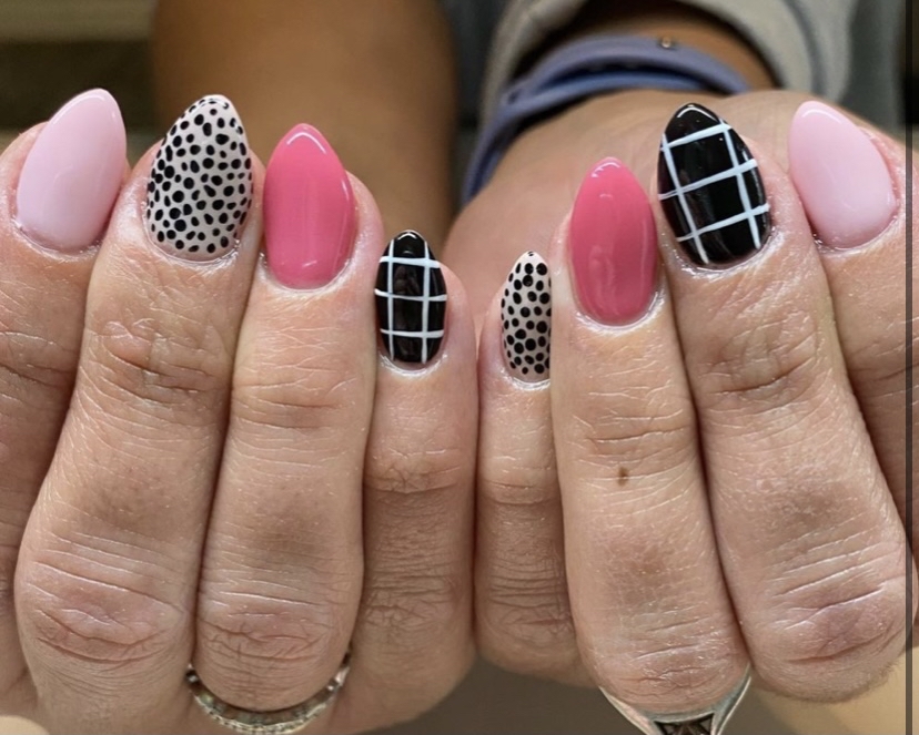 NAIL ART gel manicure