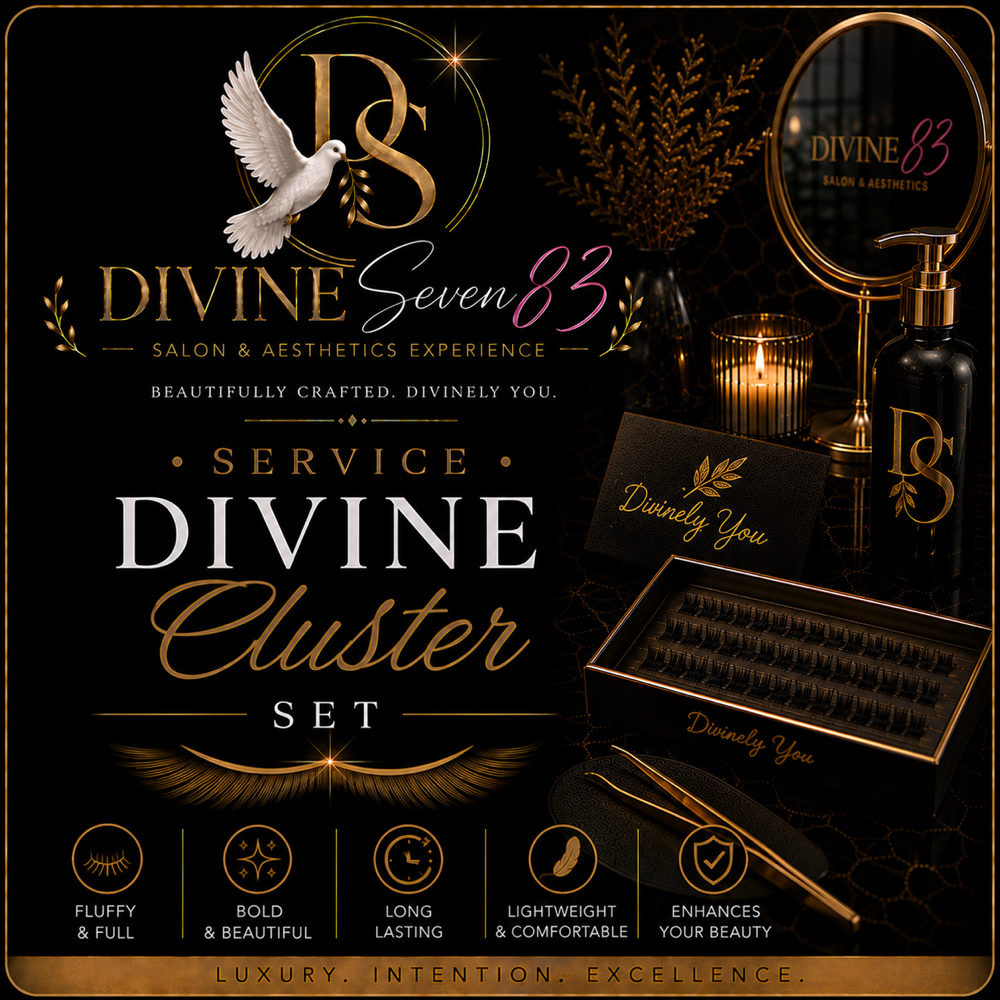 Divine Clusters at Divine Sevyn83 Salon & Aesthetics in Alexandria, LA