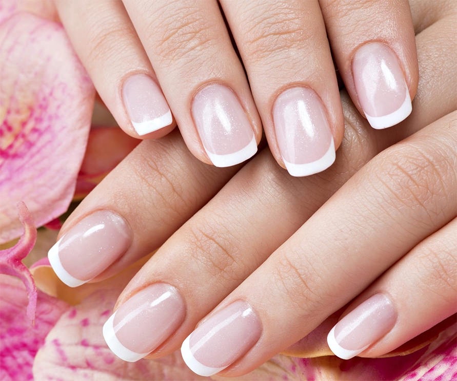 French Shellac manicure