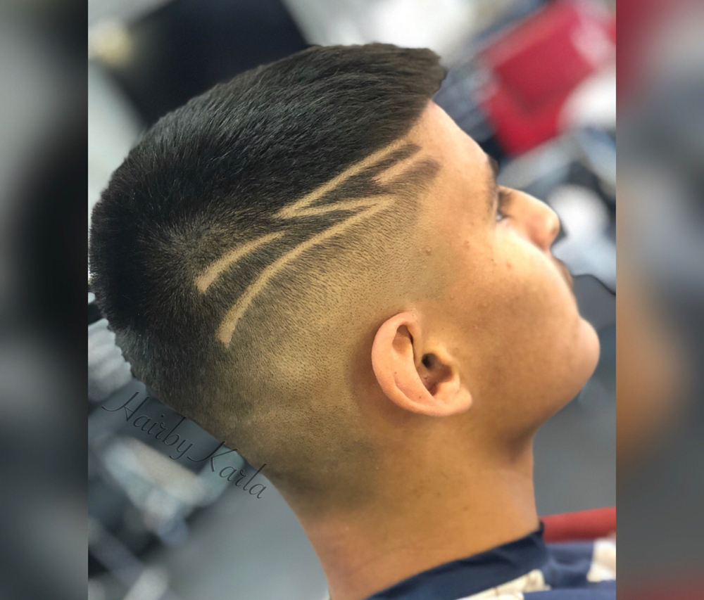 Mens Designs With Haircut