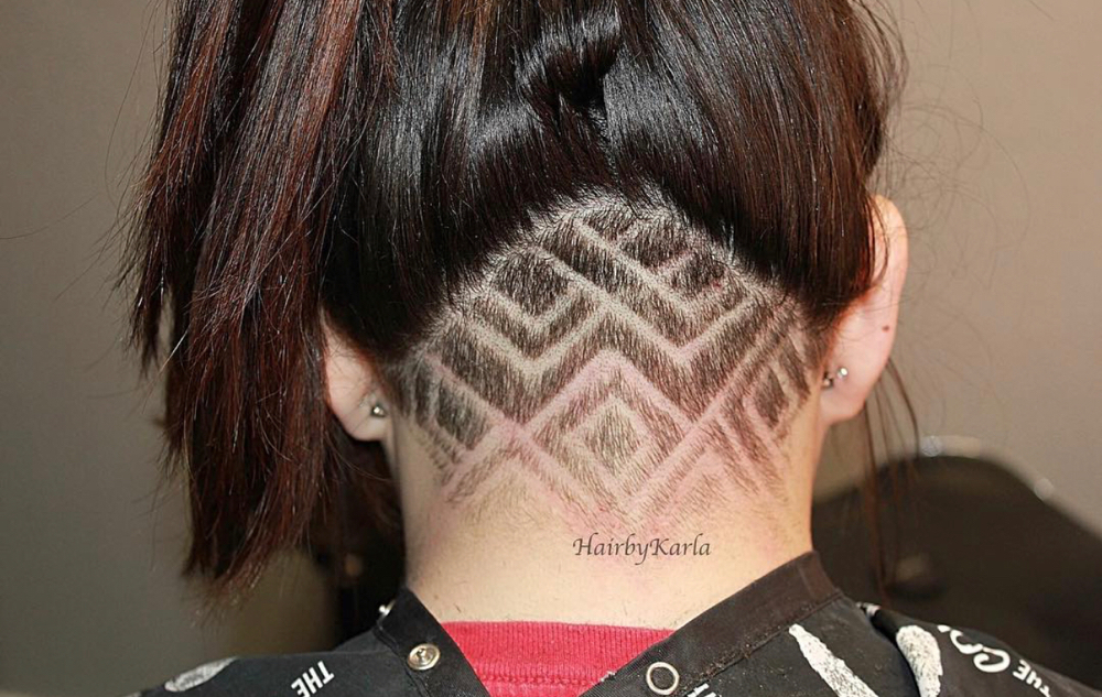 Undercut With Design