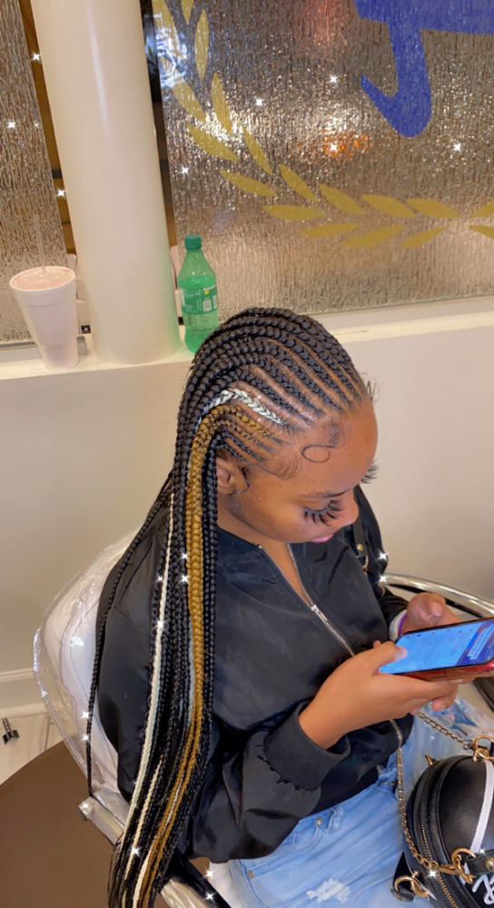 Fulani Braids (Knee & Below)