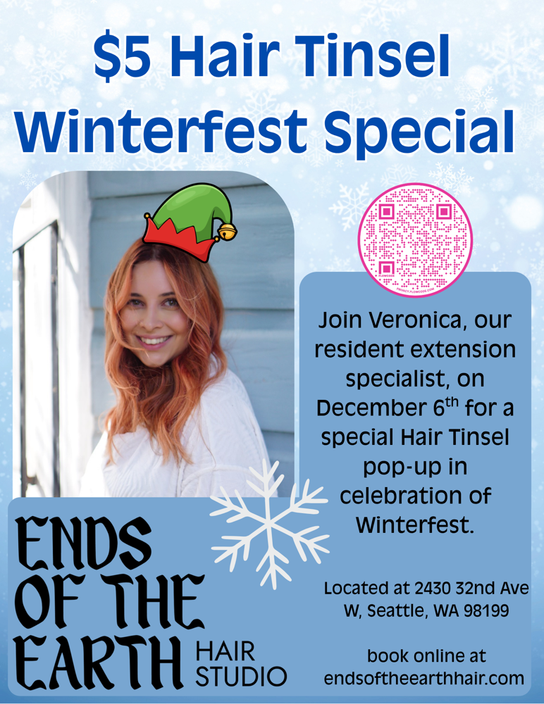 Winterfest Hair Tinsel