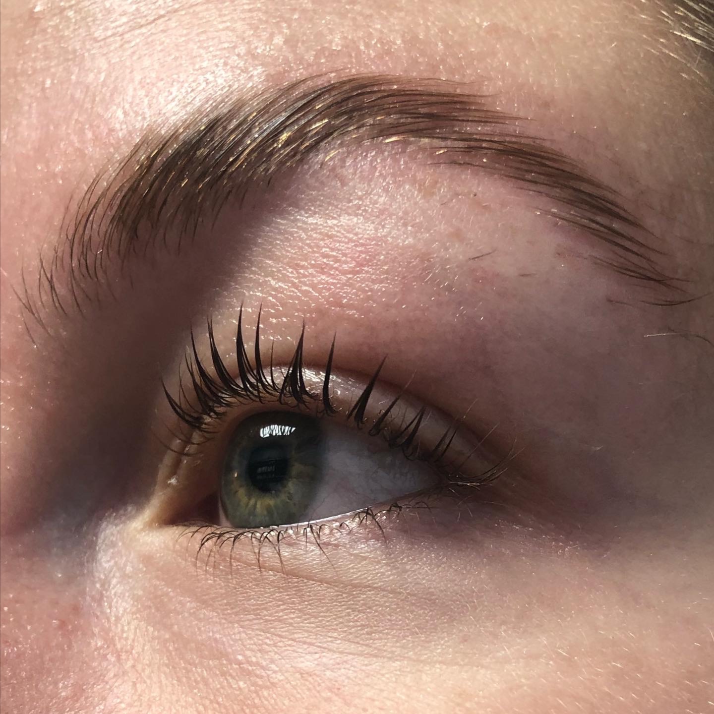 Lash lift and brow lamination combo at Ink And Wink in Mentor, OH