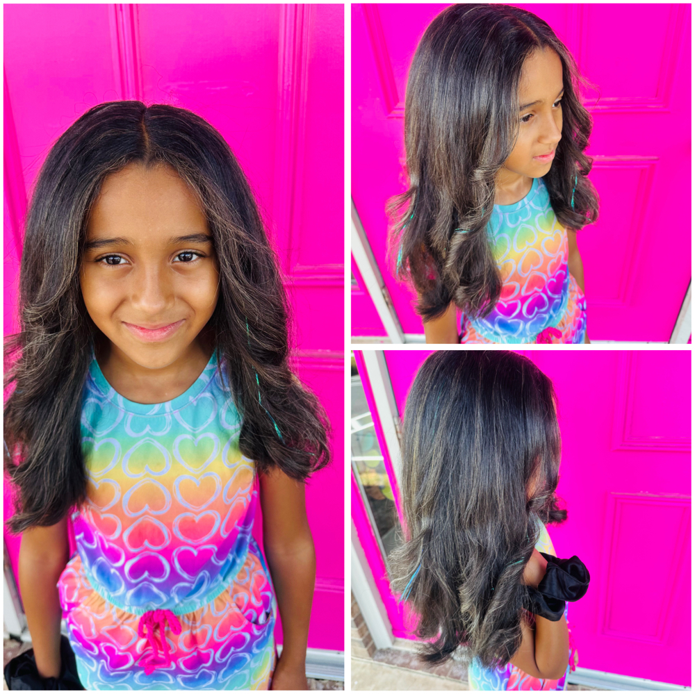 Blowout at Tressed Out Salon in Lenoir, NC