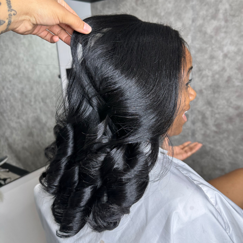 New Client + Rinse at Ashlyn M Hair Studio in Frisco, TX