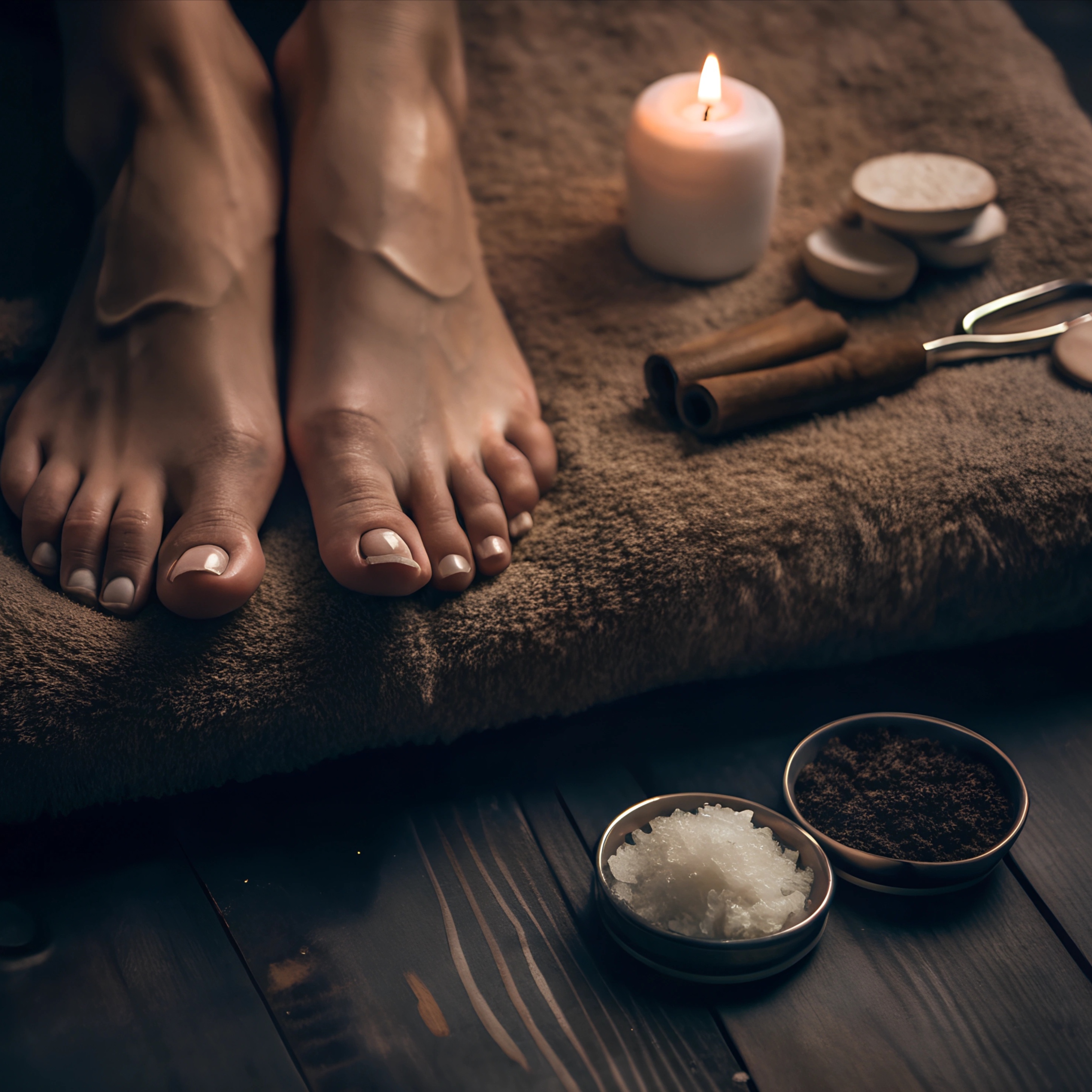 Deluxe Pedicure at Nails By Hailee in Milwaukee, WI