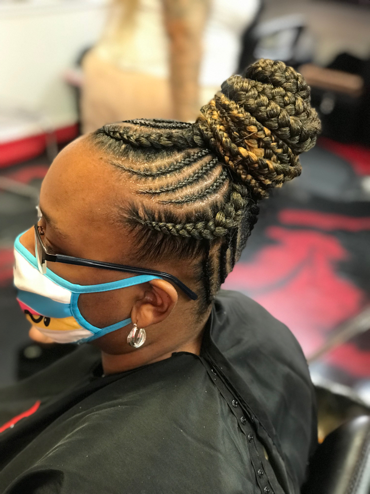 Feed -in Ponytail