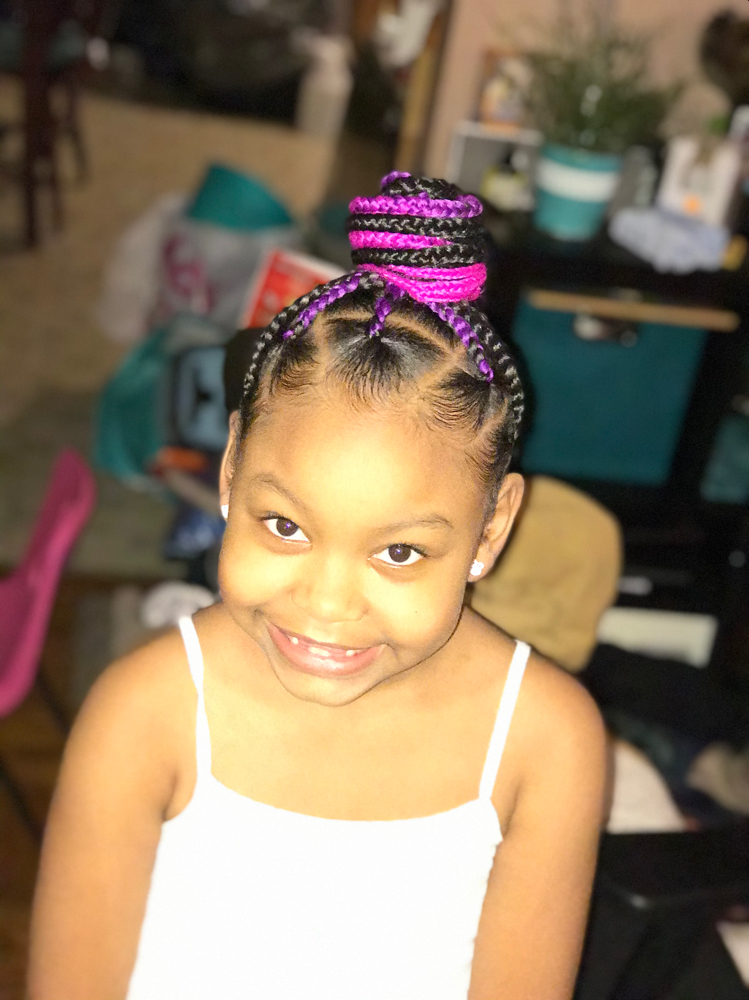 Kids Knotless Braids