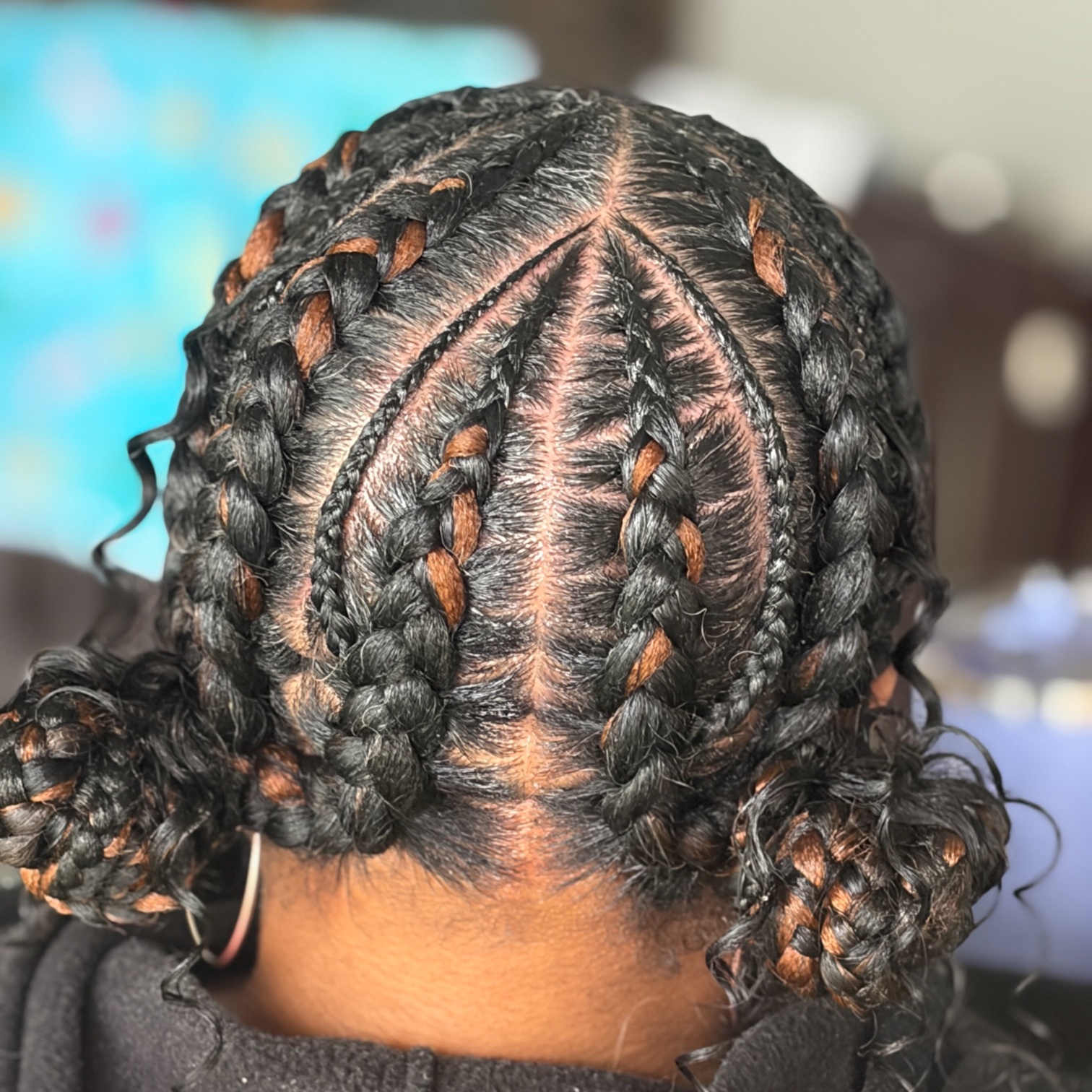 Feed-In Braids at Destiny's Crown Creations in Ashland, VA