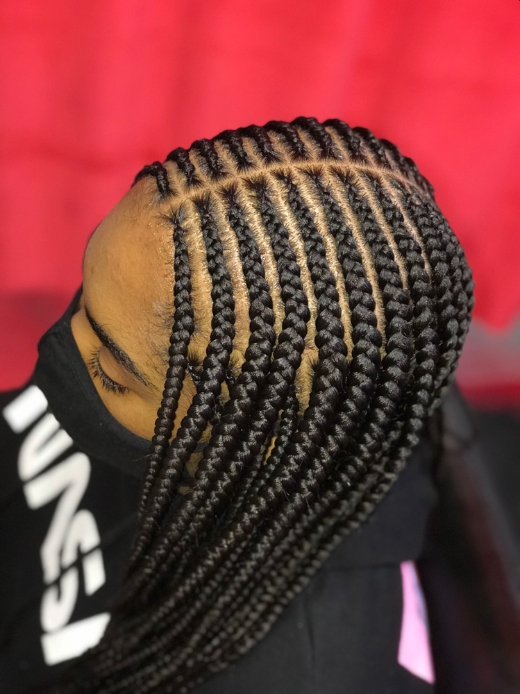 2 Layer Cornrows