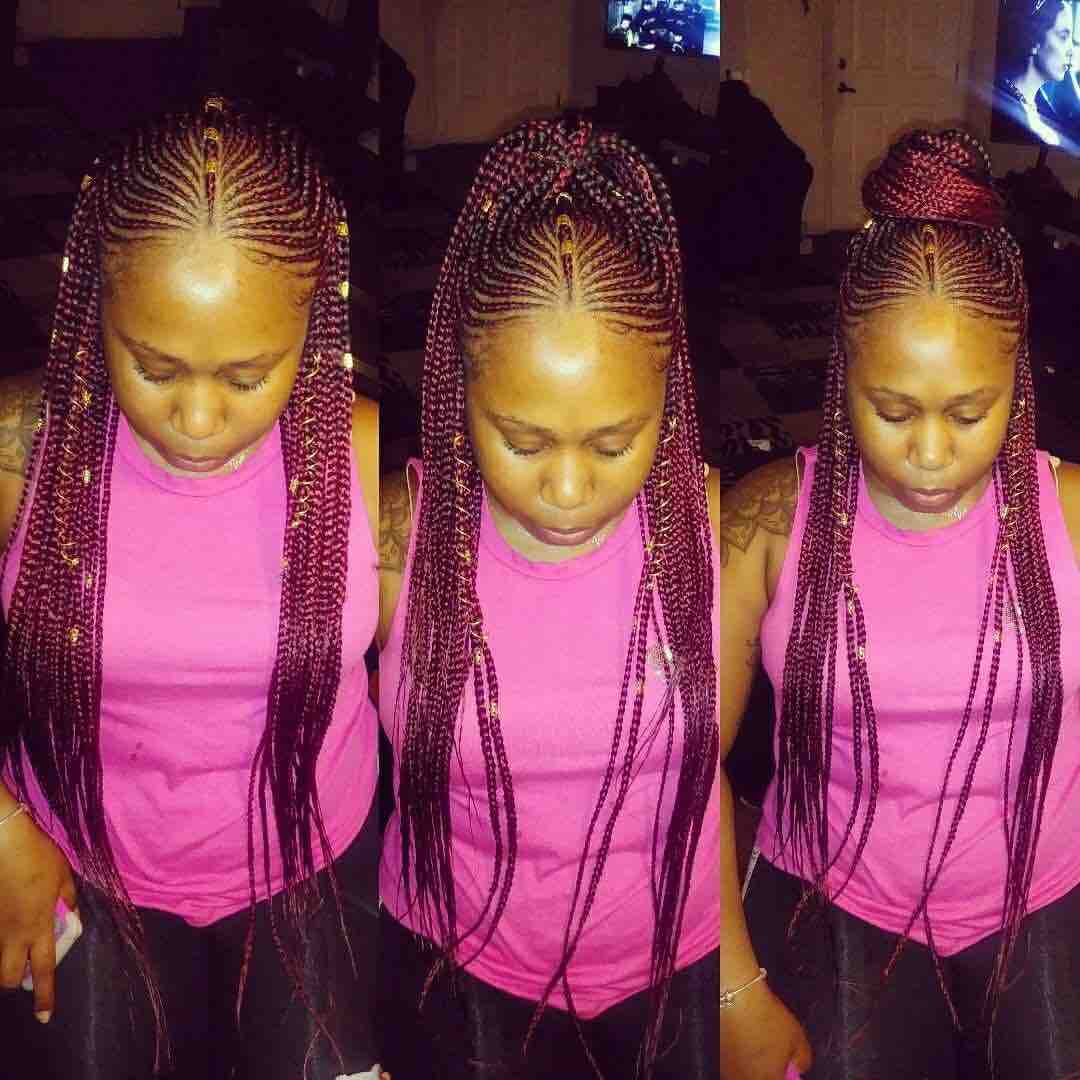 Fulani Braids Regular Med Plaits